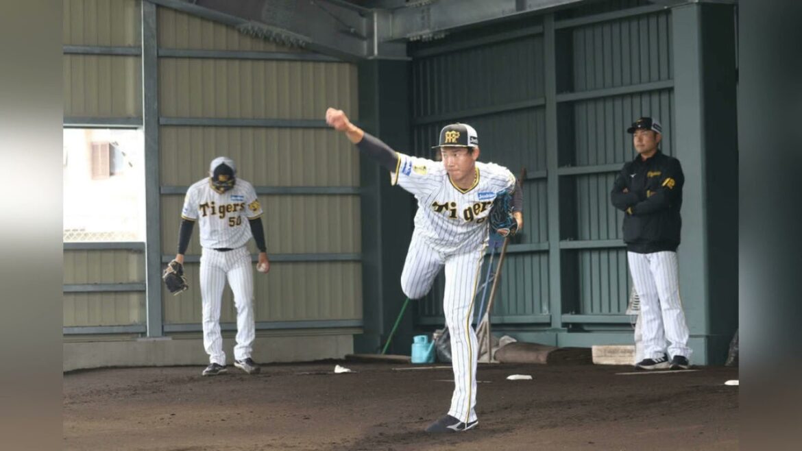 【阪神】湯浅京己「悔しかったけどやってきたことは無駄じゃない」ブルペン投球でキャンプ締める
