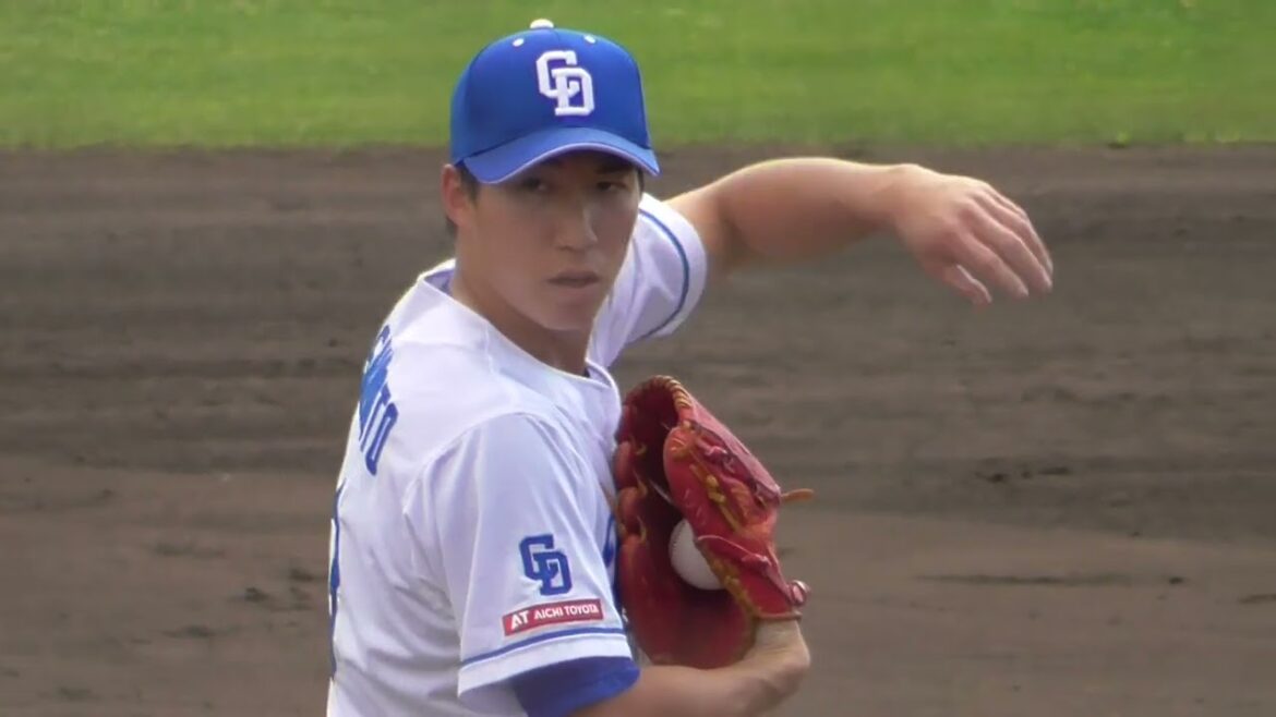 2024年2月 春季キャンプ練習試合 中日ー横浜DeNA 4回表 横浜DeNAの攻撃