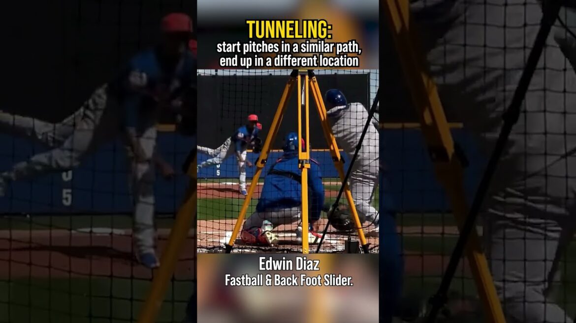 Pitch Tunneling vs. Pitch Funneling – Edwin Diaz & Orion Kerkering Demonstrate. #mlb Pitch Tunneling vs. Pitch Funneling - Edwin Diaz & Orion Kerkering Demonstrate. #mlb