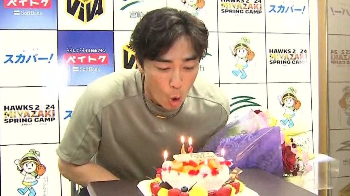和田毅投手ハッピー・バースデー！　開幕ローテ入りのチーム最年長４３歳　活躍に期待