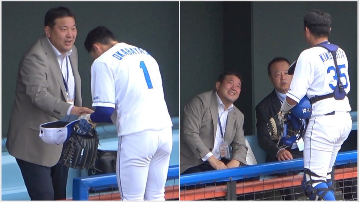 元ヘッドコーチの伊東勤さんに挨拶しに来る選手たち！ (2024/02/20)