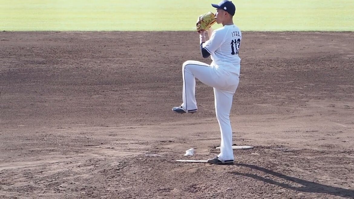 2023.05.02 埼玉西武-北海道日本ハム(カーミニーク) 伊藤翔 投球シーン