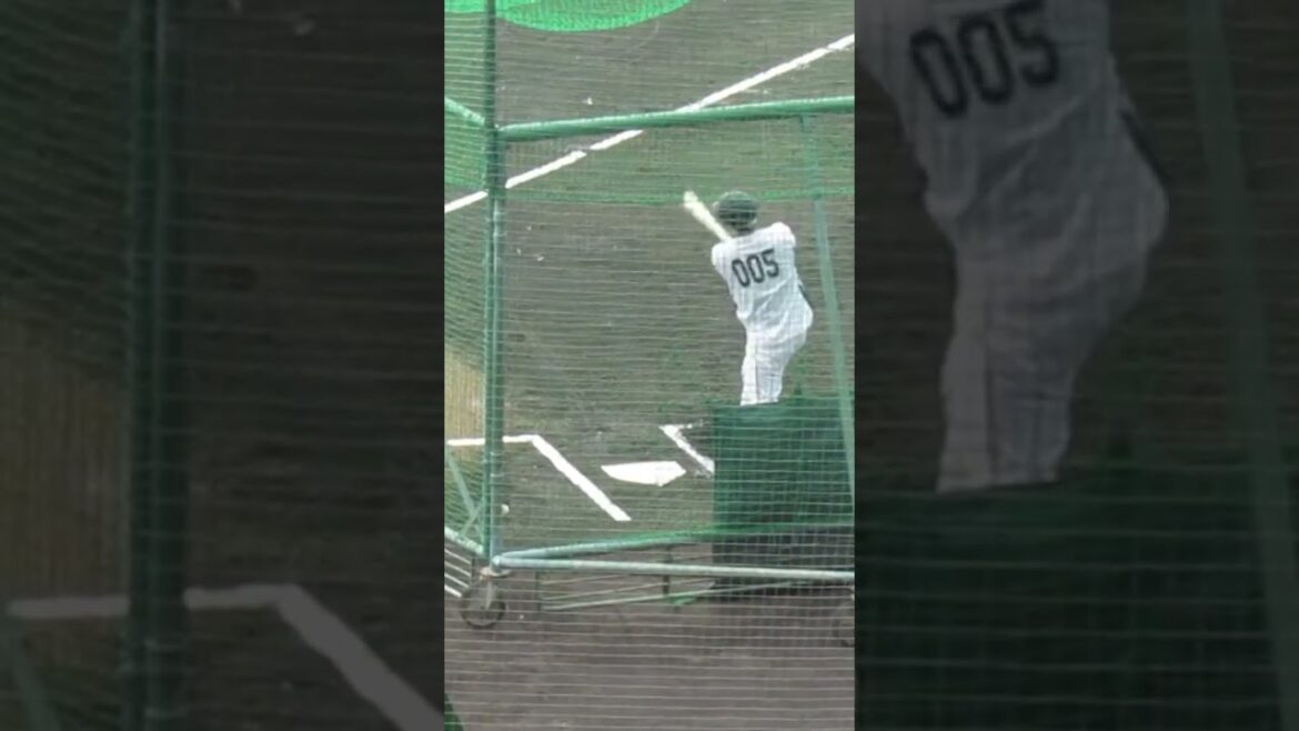 巨人キャンプ 勝俣翔貴フリーバッティング ～沖縄キャンプ2022/2/16