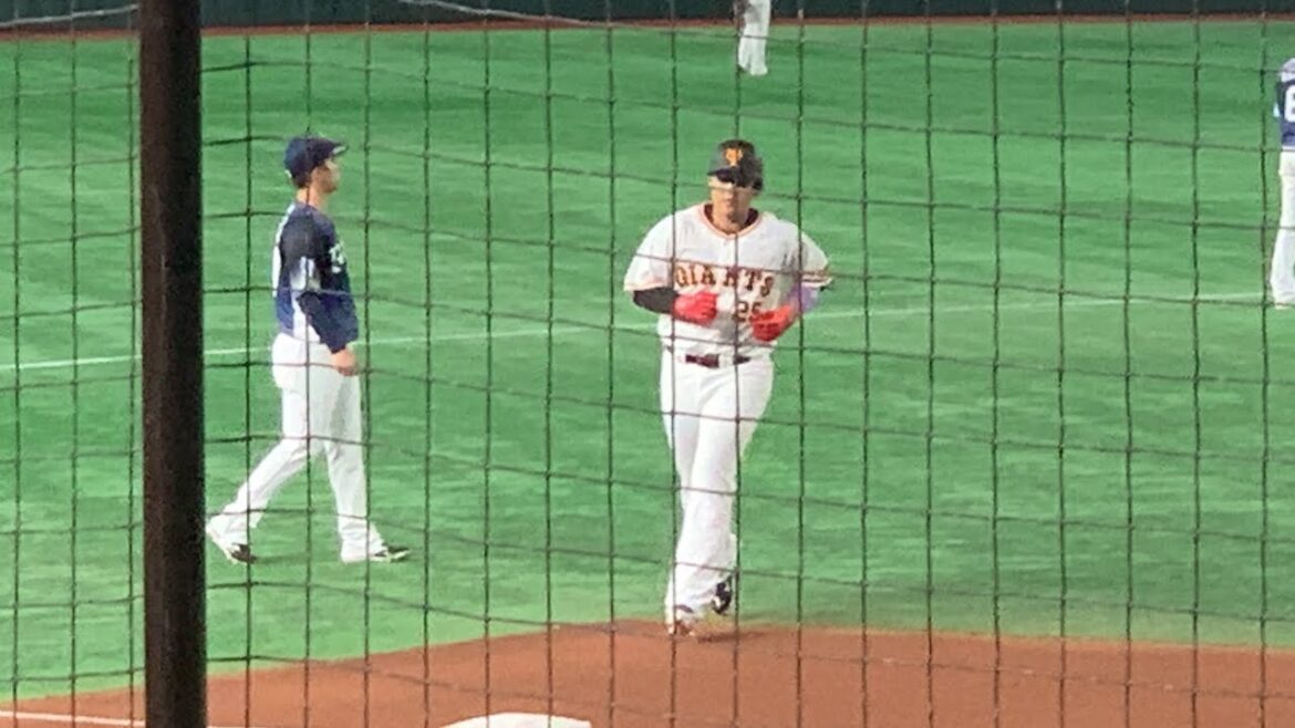 この日2本目！岡本和真のオープン戦第3号ホームラン！！