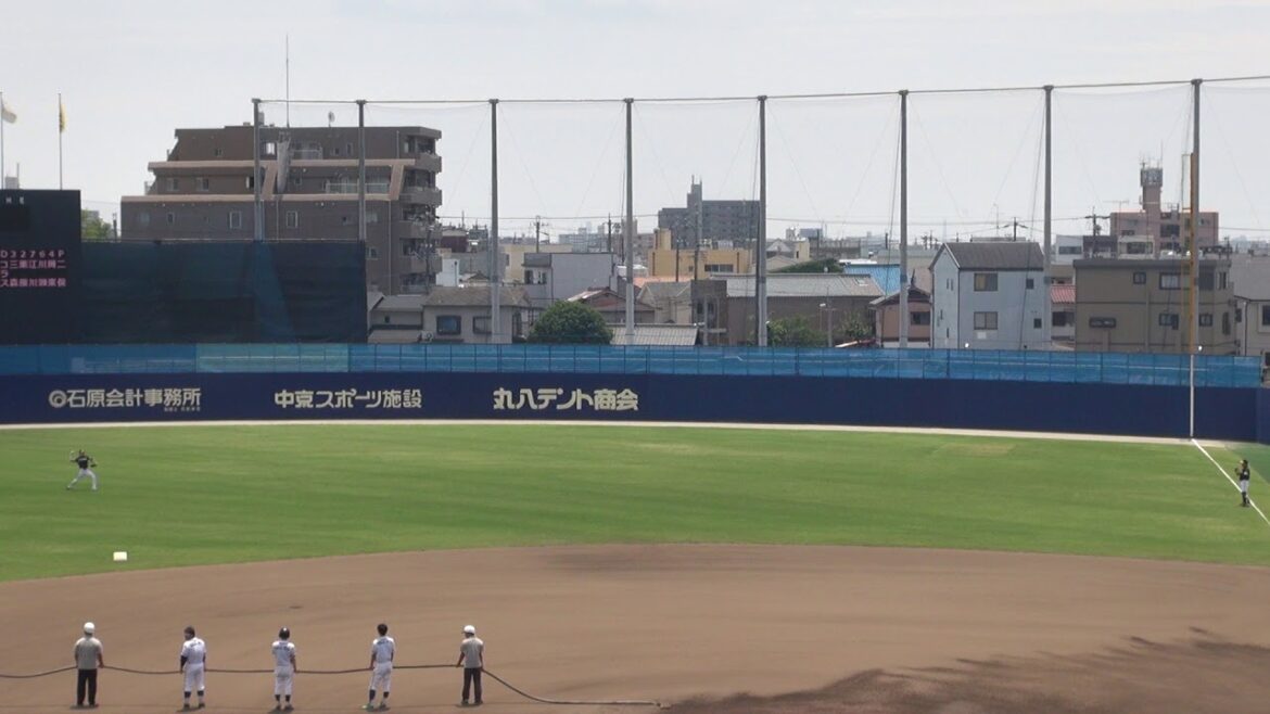 20190626 二保旭(SB)と栗原陵矢(SB)の遠投練習 ウエスタン ナゴヤ球場