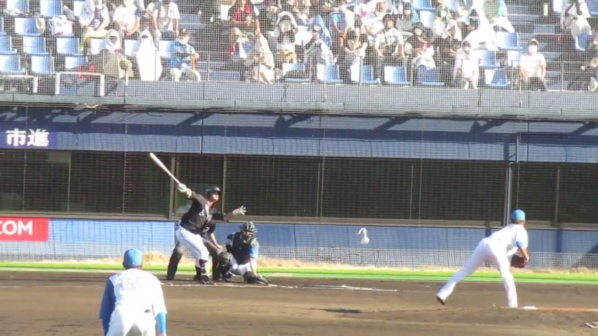 福田 俊 福田秀平を三振 【イースタン日ハム対 千葉ロッテ2022年10月2日】