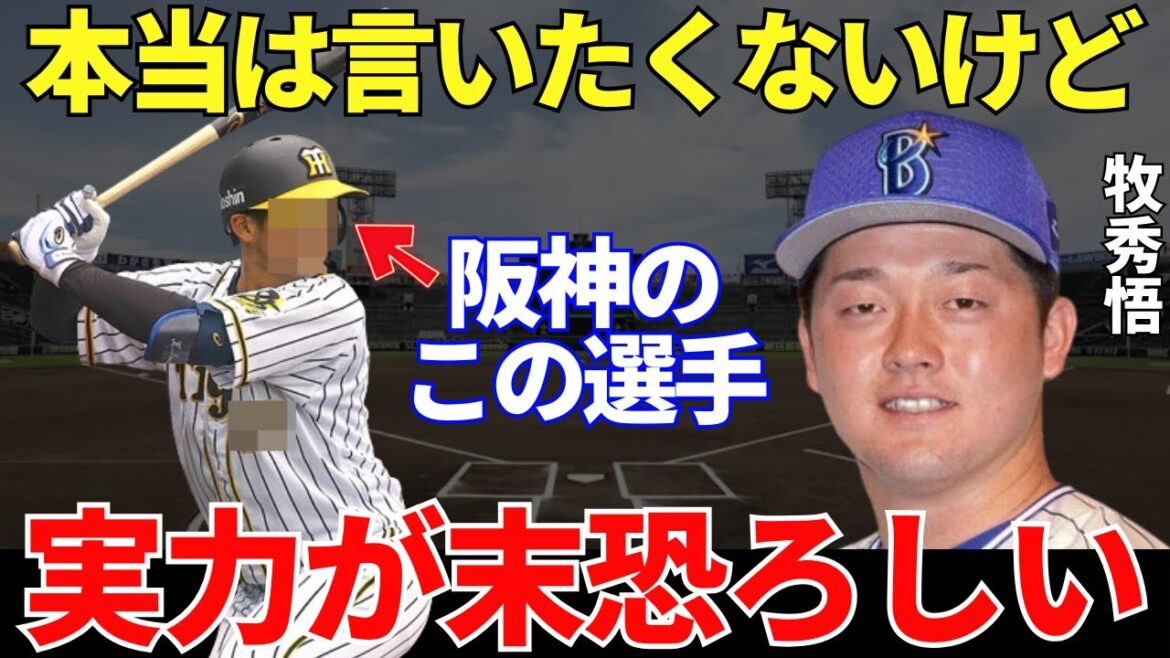 牧秀悟「違うチームなので大声では言えないけど…」横浜DeNAベイスターズの若き主将・牧秀悟が絶賛した若虎の実力が末恐ろしい…！