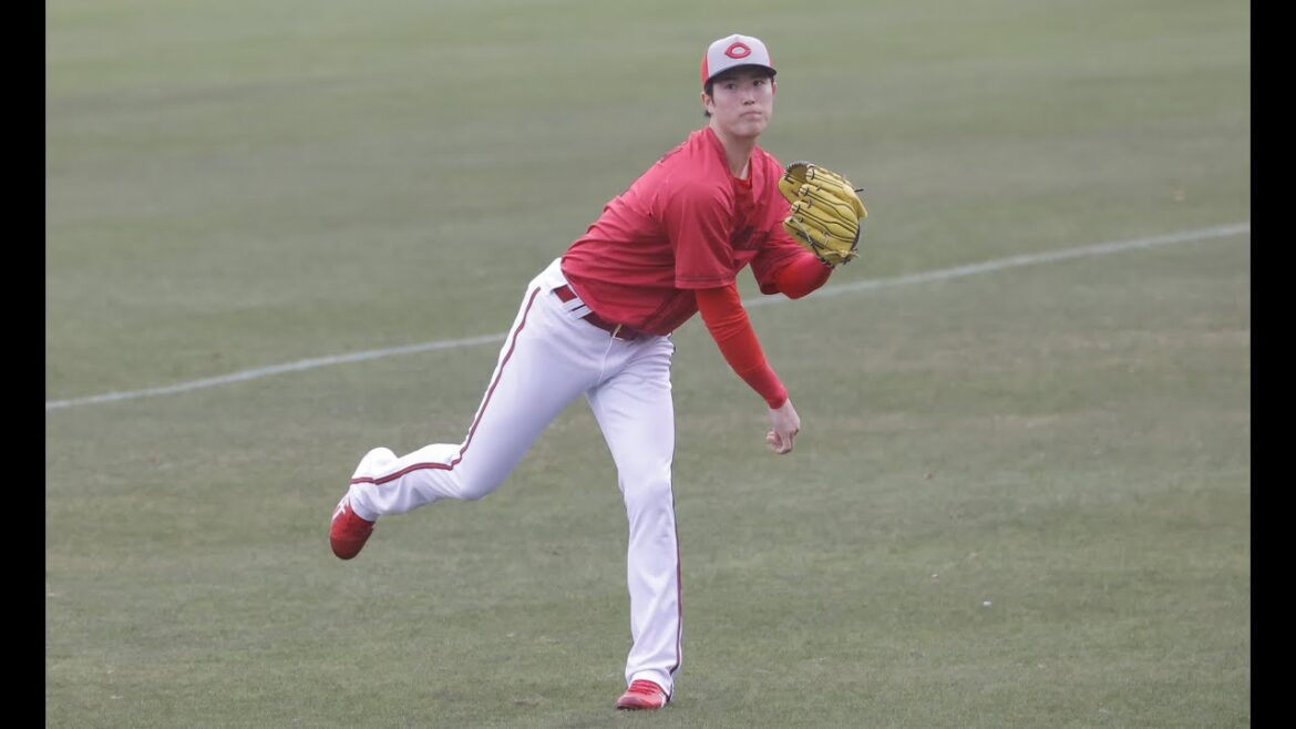 カープ森下投手　シート打撃登板　打者は堂林翔太 田中広輔 レイノルズ 菊池涼介 シャイナー 　沖縄キャンプ 2024.2.25