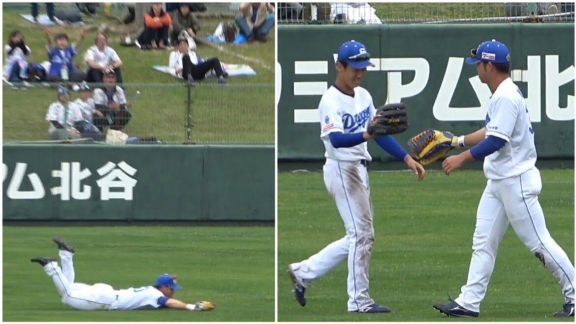 三好大倫スーパープレー！今日2つ目の見事な守備に沸き立つドラゴンズファン！（2024年2月24日）