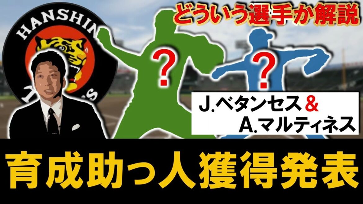 【どういう選手か解説!】阪神新外国として『ホセ・べタンセス』&『アンソニー・マルティネス』の2投手と育成契約を発表!球団初のドミニカでトライアウトを行い『藤川球児』氏も視察した中で金の卵がついに入団! 【どういう選手か解説!】阪神新外国として『ホセ・べタンセス』&『アンソニー・マルティネス』の2投手と育成契約を発表!球団初のドミニカでトライアウトを行い『藤川球児』氏も視察した中で金の卵がついに入団!