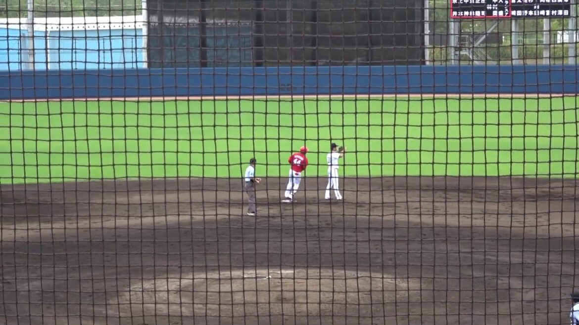 林晃汰 ツーベースヒット 20190821 広島カープ 二軍