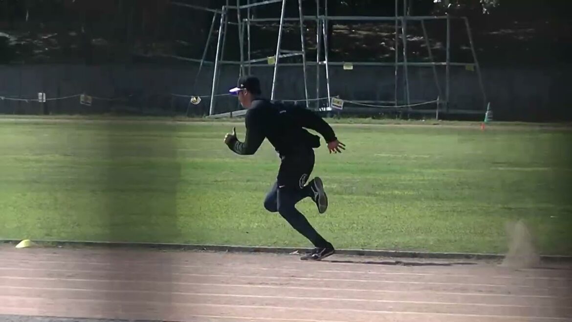 巨人堀田賢慎が短距離ダッシュ〜読売ジャイアンツ春季キャンプ2024年2月23日