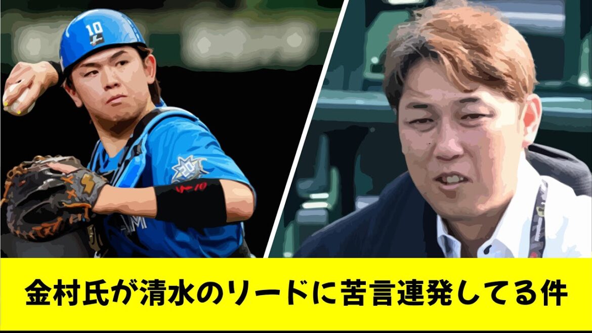 OB金村暁さんが清水優心のリードにキビシ〜（なんjプロ野球）（こちらプロ野球反応集）（2ch/5ch反応集）（ヤフコメ）
