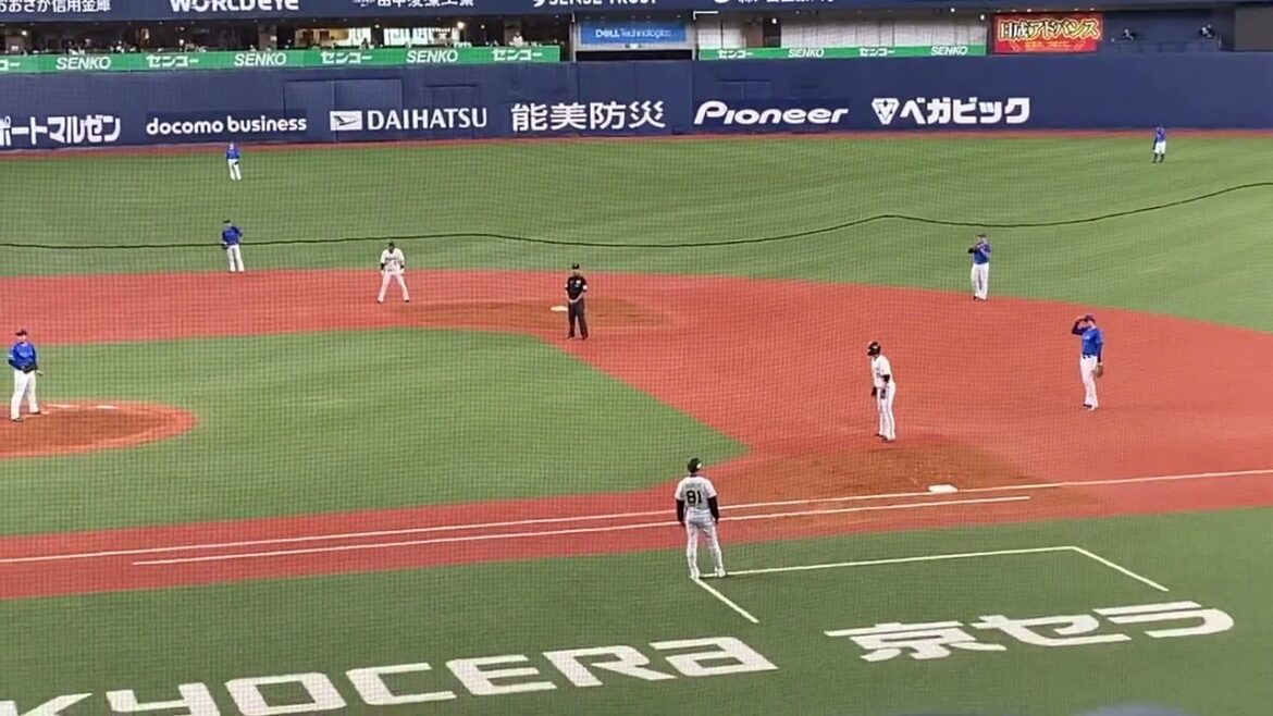 【石田健大】二死満塁で太田を抑える 2回裏 横浜DeNAベイスターズ 2024年3月3日 オリックスバファローズ 2024年3月3日