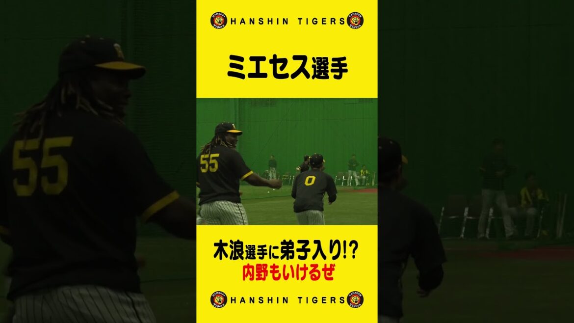 【弟子入り】#ミエセス 選手が#木浪聖也 選手に弟子入り！？内野もいけるぜ！#shors