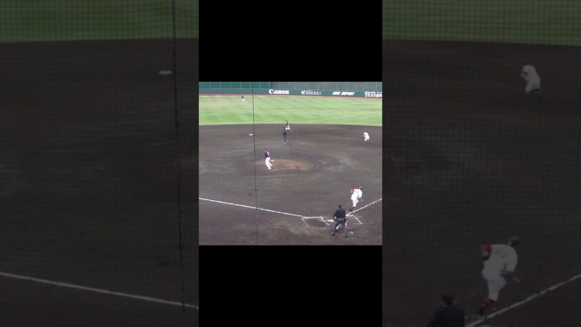 菊田拡和レフトへヒット 2023年4月8日 読売ジャイアンツVS 楽天ゴールデンイーグルス2軍戦