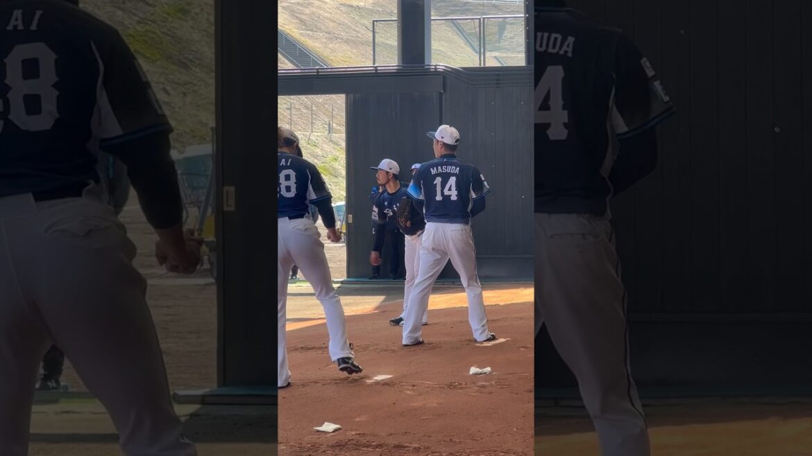 増田達至 ブルペン投球@南郷キャンプ