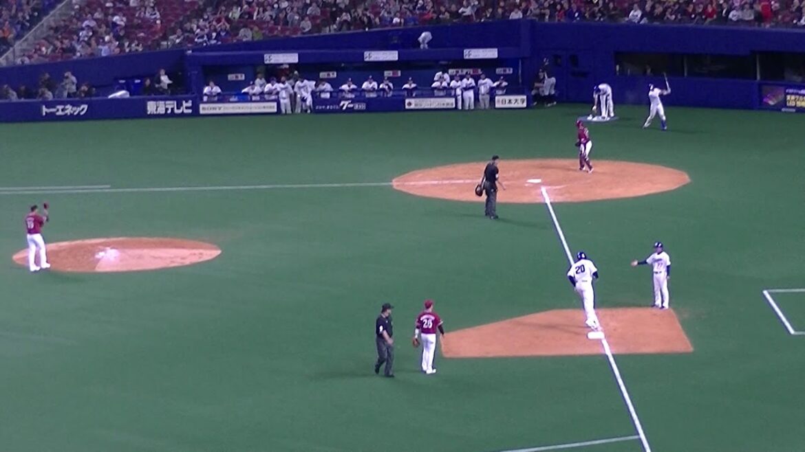 中日ドラゴンズモヤ　来日初ホームラン　2018年3月3日オープン戦moya homerun