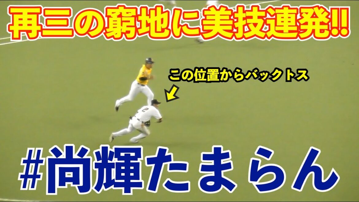 巨人吉川尚輝選手、再三のピンチで美技連発！攻守で魅せるベテラン技！打ってはマルチ安打の大活躍！巨人vs中信兄弟 台湾親善試合