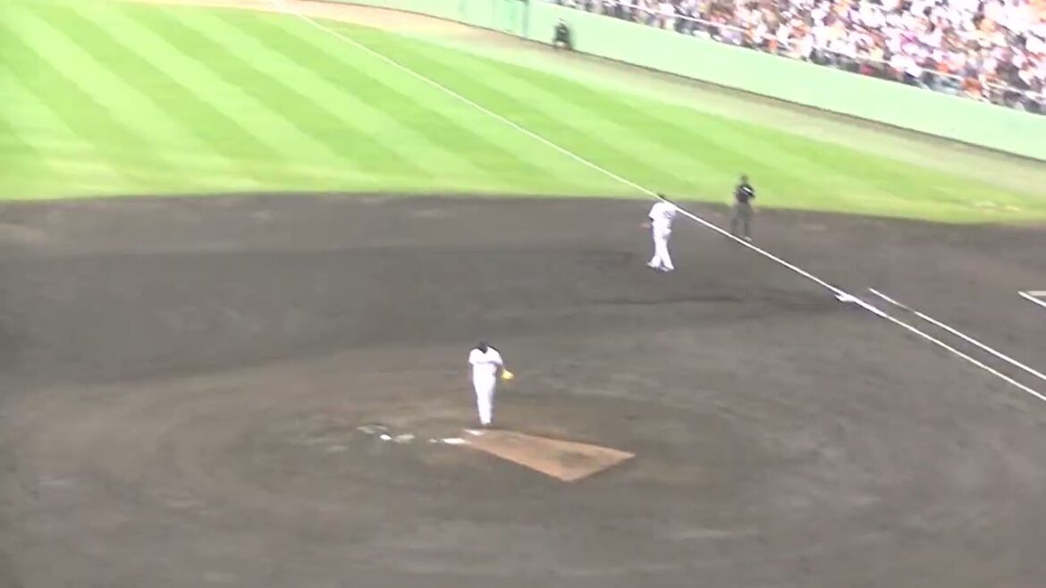 木浪聖也が素晴らしいツーベースヒット 井上広大はファーストフライに倒れる【オープン戦 読売ジャイアンツ対 阪神タイガース2024年2月23日】