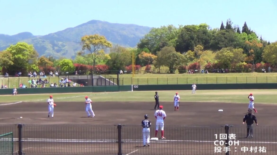 2017/4/28@由宇練習場  中村祐太投手の投球（全50球）