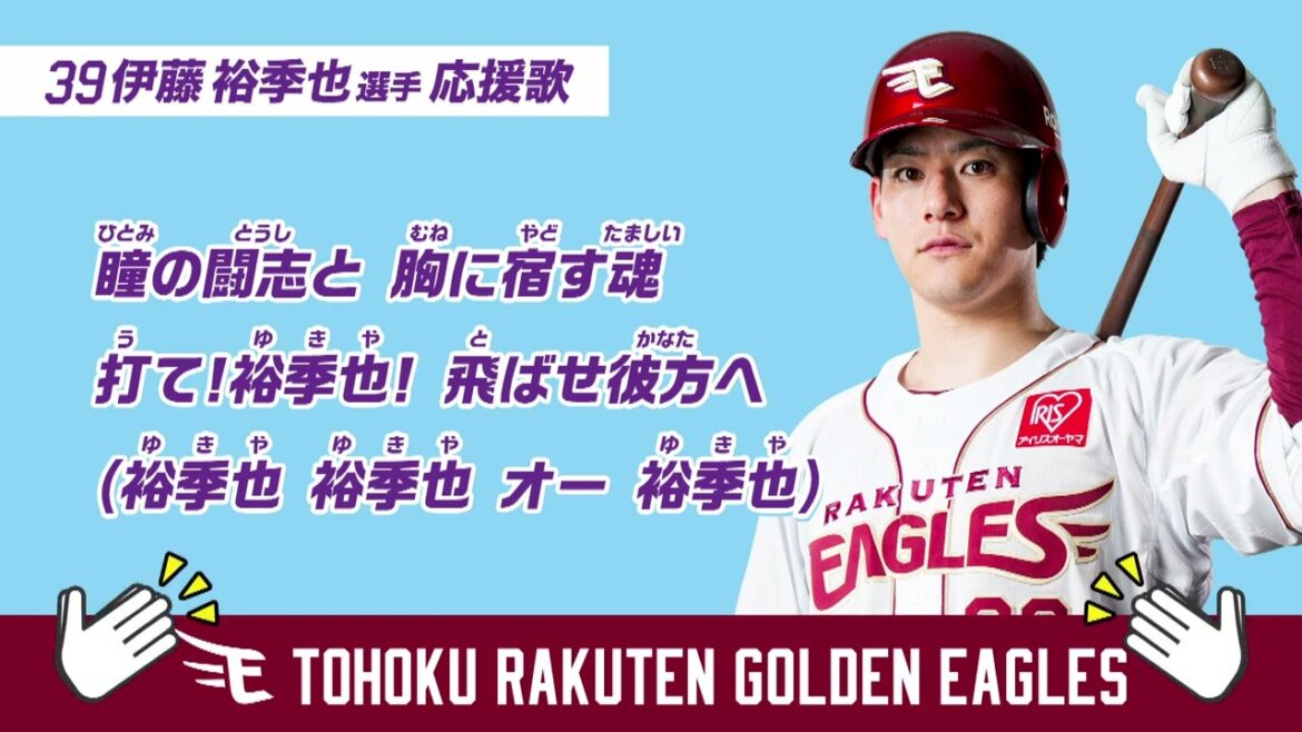 2024 応援歌動画 39 伊藤 裕季也