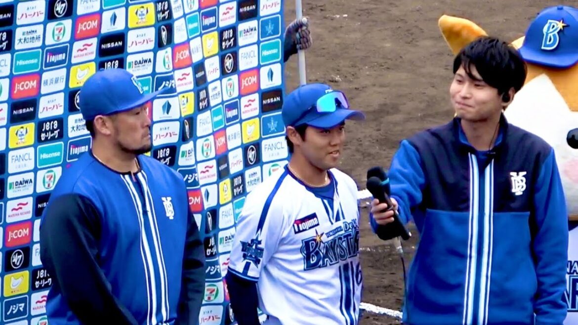 【ヒーローインタビュー】走攻守で輝いた西巻と決勝打の戸柱！  横浜DeNAベイスターズ 2024/2/25