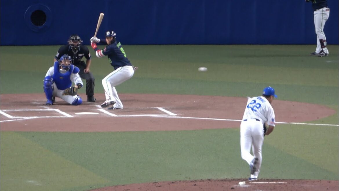 大野雄大　復帰後初の対外試合で初回を無安打・無失点の投球を見せる！（2024/3/3）