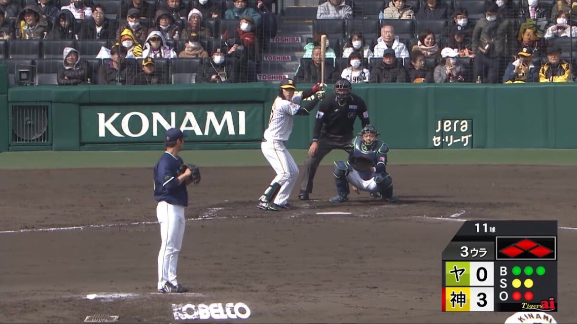 【見事】3回裏、#髙寺望夢 選手のレフト2点タイムリーヒット！チームは早くも二桁10安打！【2024/3/8Ｔ－S】