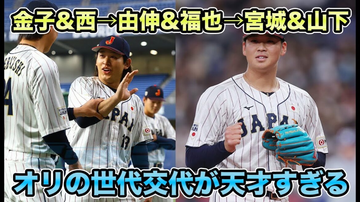 【パ5球団はやってられない】宮城＆山下が欧州代表にエグすぎる投球炸裂!! オリックスのエース世代交代があまりに天才すぎる【オリックスバファローズ】