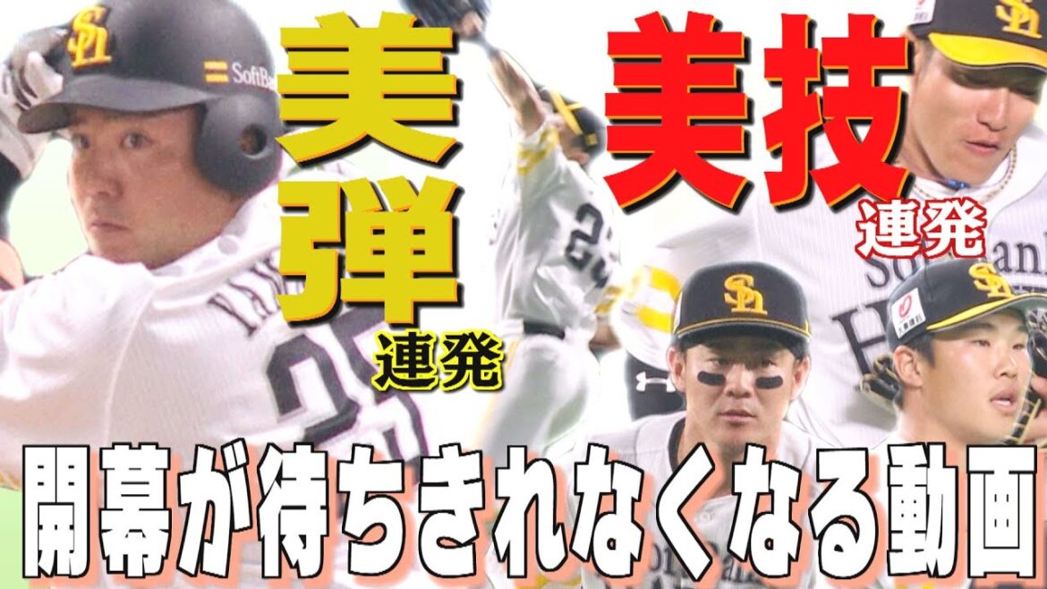 山川穂高が打ちまくっている（2024/3/6-7.OA）｜テレビ西日本