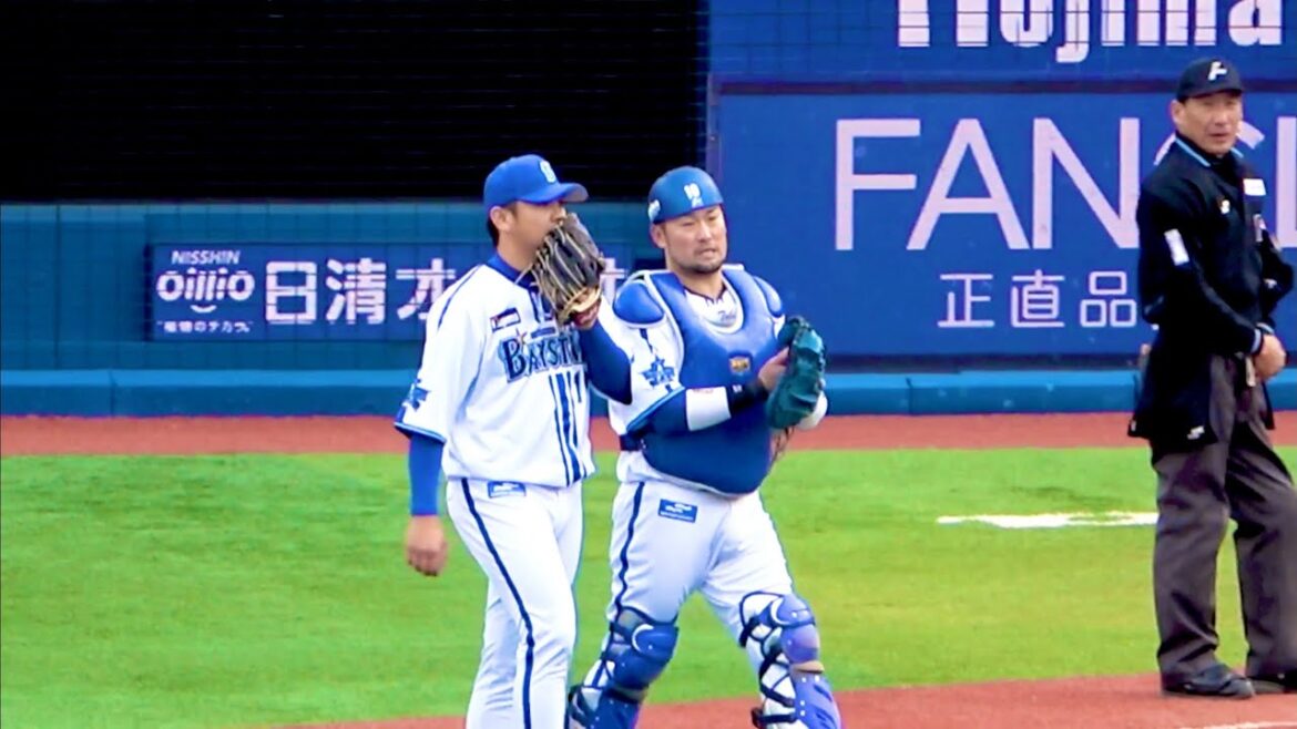 や！す！あ！き！ 山﨑康晃の登場に盛り上がるハマスタ 横浜DeNAベイスターズ 2024/3/8