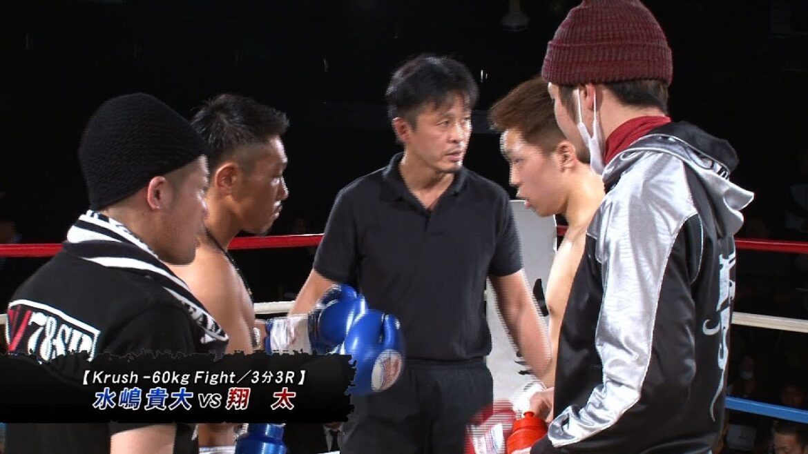 【OFFICIAL】翔太 vs  水嶋 貴大 /Krush-IGNITION 2013 vol.2 Krush -60kg Fight/3分3R