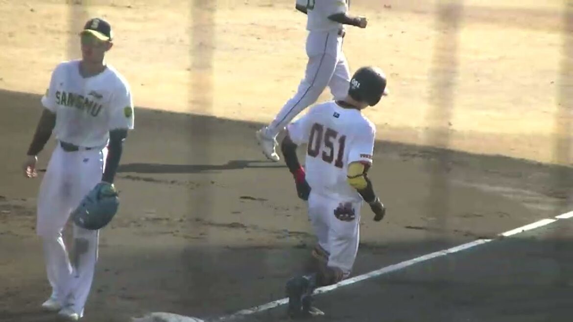 巨人 舟越秀虎やはり速い（2024年3月3日 練習試合 読売ジャイアンツ対 尚武フェニックス）