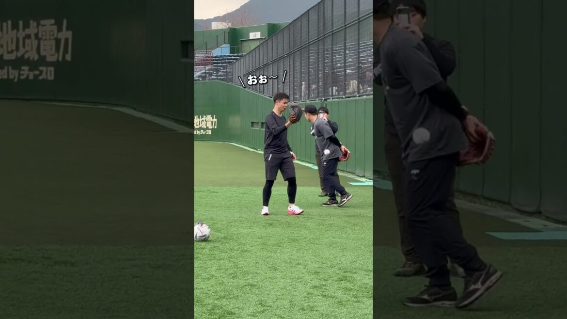 【阪神タイガースの大竹耕太郎さんにナックル投げてみた】#吉田えり #ナックル姫 #ナックルボール #knuckleball