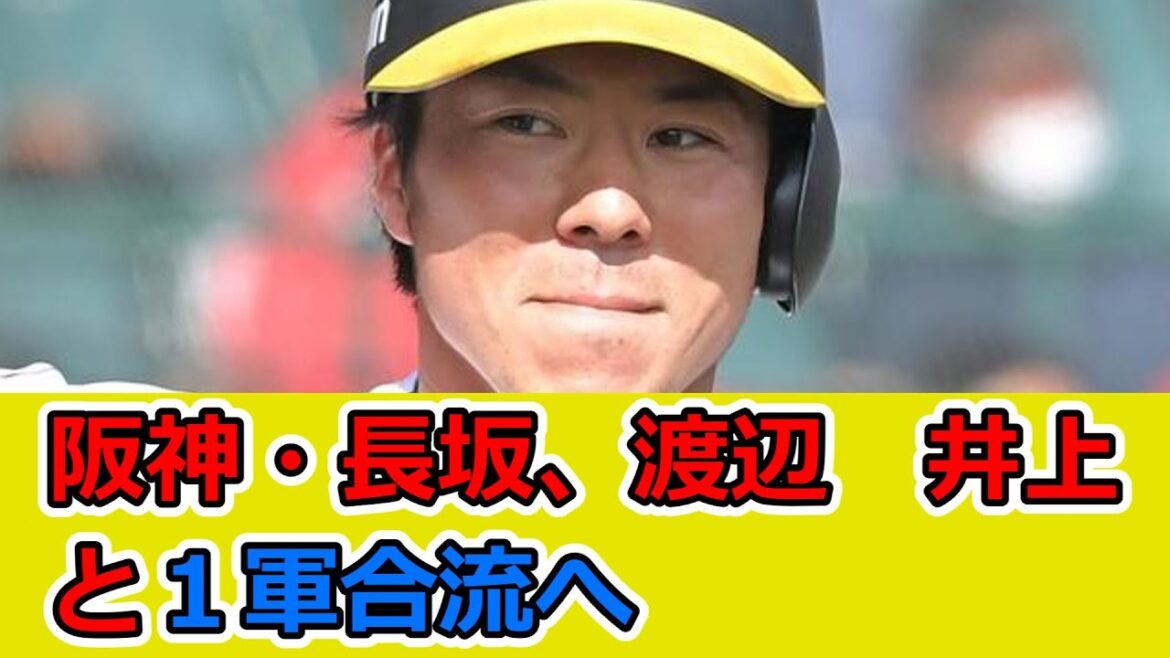 阪神・長坂拳弥　渡邉諒、井上広大と１軍合流へ