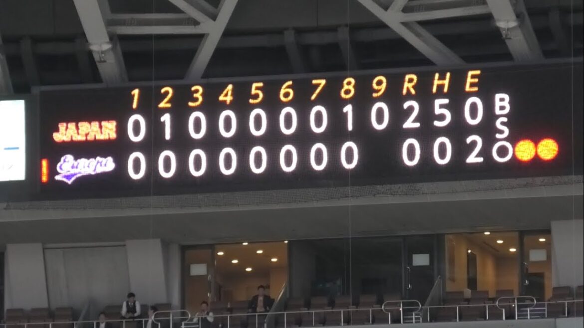 -2024.03.06-【強化試合】９回裏 種市篤暉〆 三者三振で継投完全試合を締めくくる！ 侍ジャパン（vs欧州）