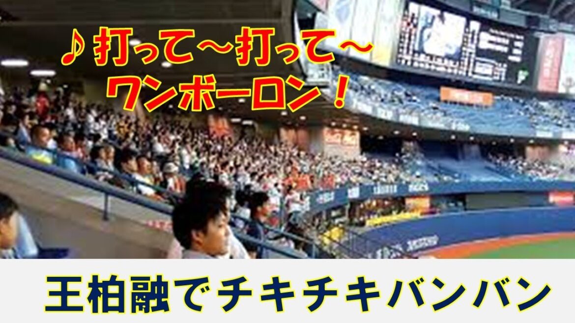 チキチキバンバン 王柏融  日本職業棒球 京セラドーム大阪