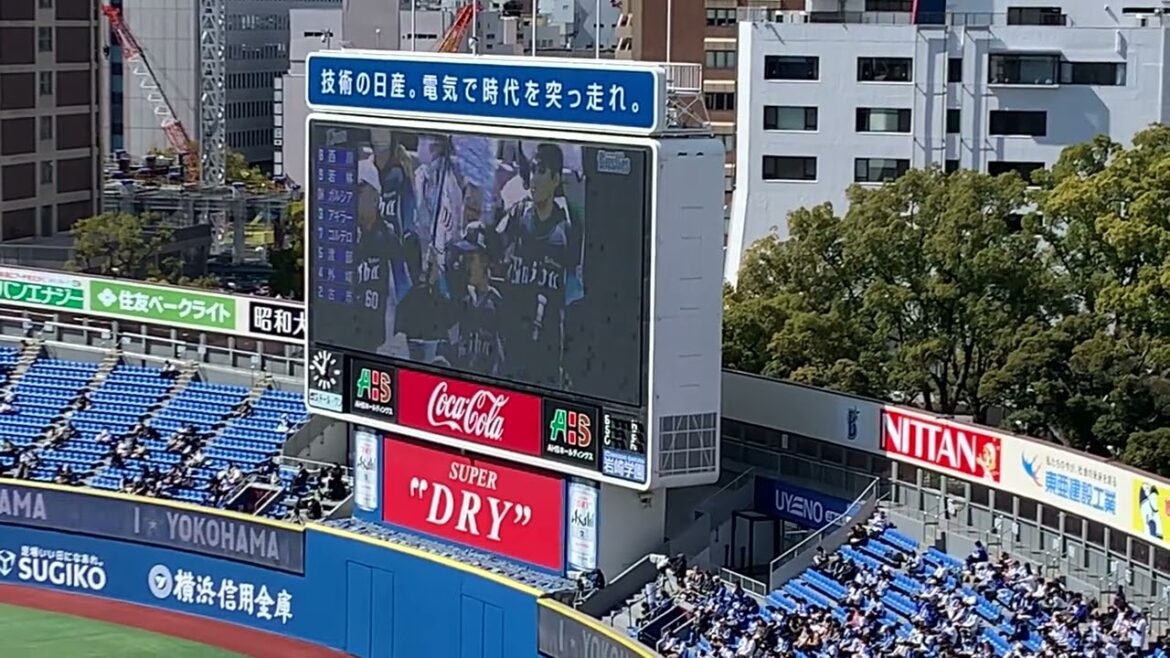 2024年3月10日 横浜DeNAベイスターズ×埼玉西武ライオンズ スタメン発表＆応援歌1-9