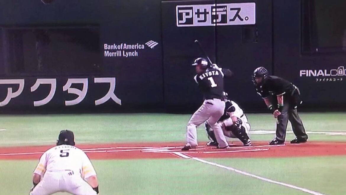 CS第1戦清田育宏初回先頭打者ホームラン