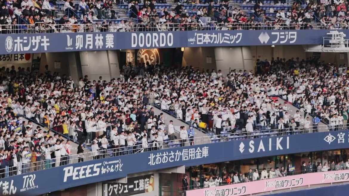 侍ジャパンで石川昂弥の応援歌が演奏され大合唱！