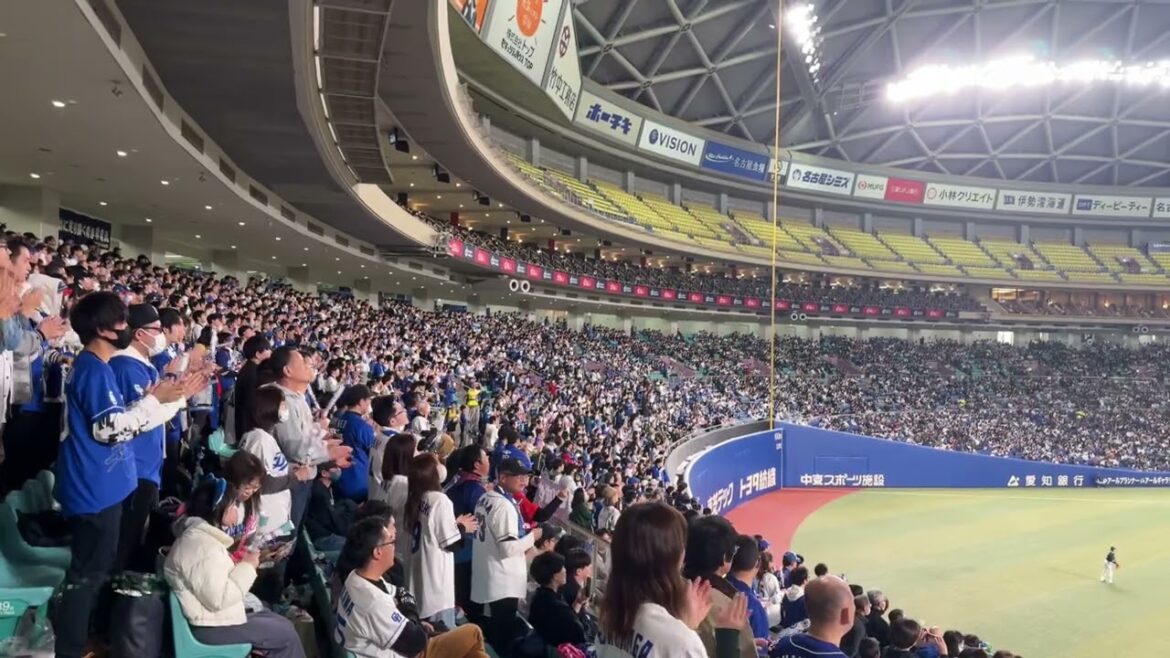 【細川成也】バンテリンドームで初めての新応援歌披露！