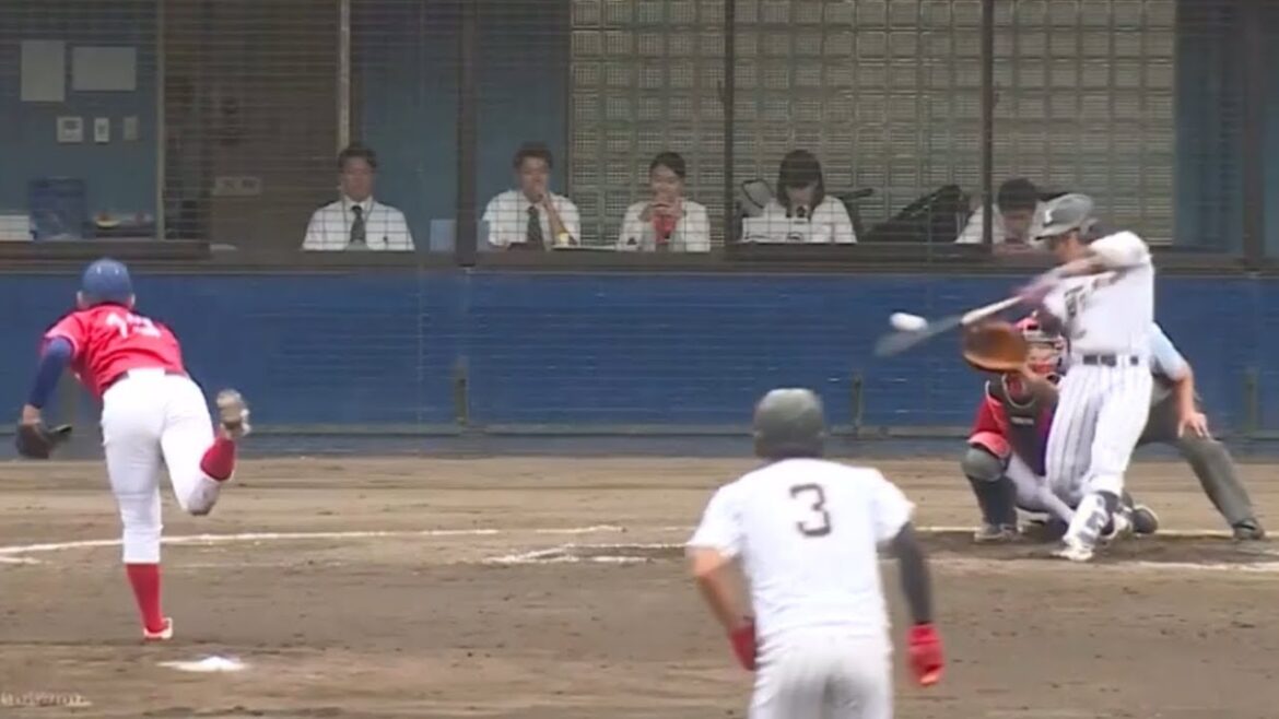 東海大学　海野隆司　３安打５打点１HR  首都大学野球秋季リーグ　対帝京大学戦　9/28