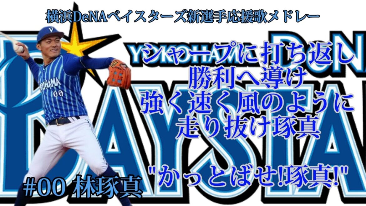 【新曲揃い】2024年 横浜DeNAベイスターズ新選手応援歌メドレー