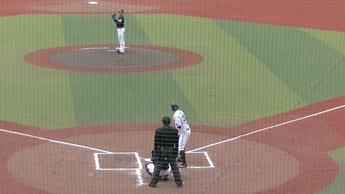 板東 湧梧 中村奨吾と佐藤都志也をショートゴロ 仲田慶介の守備（2024年3月8日 オープン戦 千葉ロッテマリーンズ対 福岡ソフトバンクホークス）