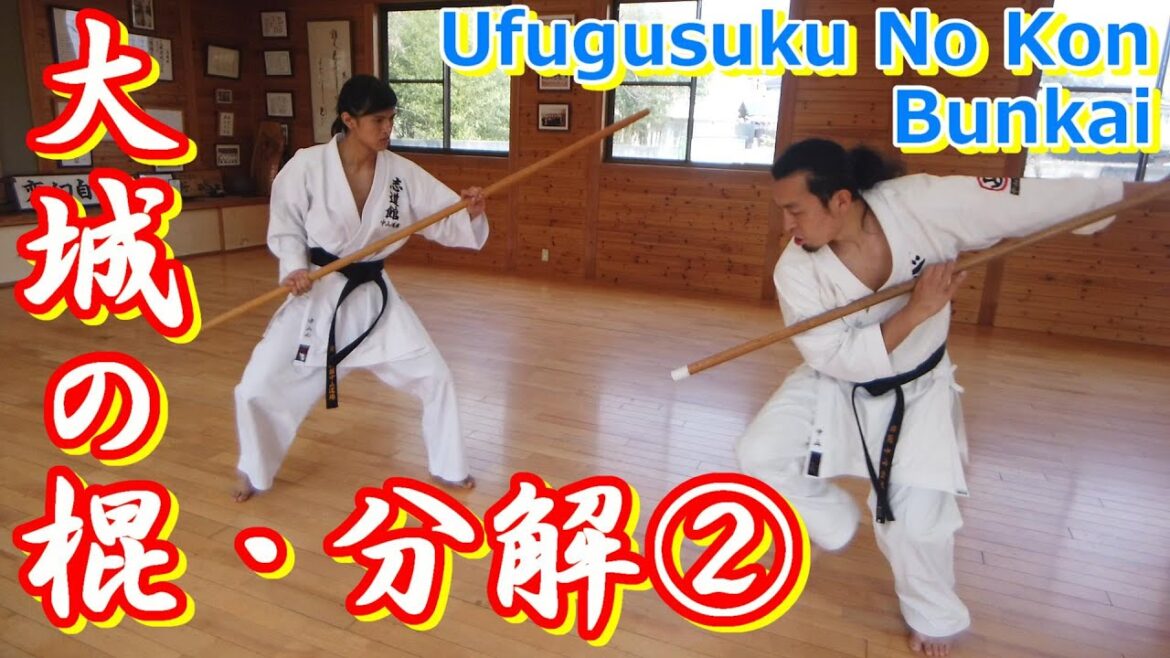 【大城の棍・分解②】～Ufugusuku No Kon・Bunkai②～