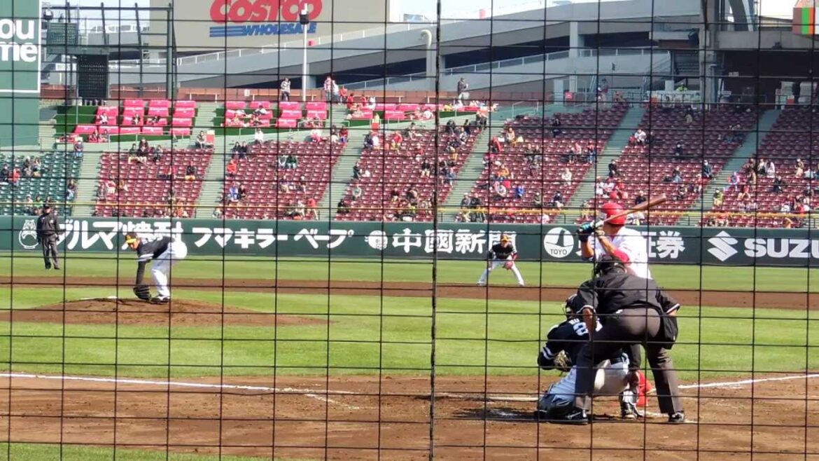 2013/3/5@マツダS 3回裏安部友裕選手のヒットと盗塁