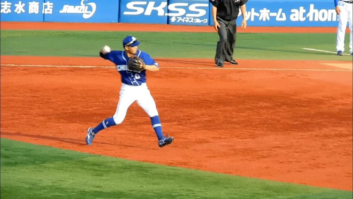 高松渡、カープ菊池のような守備を魅せる