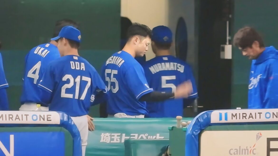 【苛立ち隠せず】自身の打撃に納得いかないのかベンチを叩くなど明らかにイライラしている細川成也【西武 vs 中日】2024.3.12