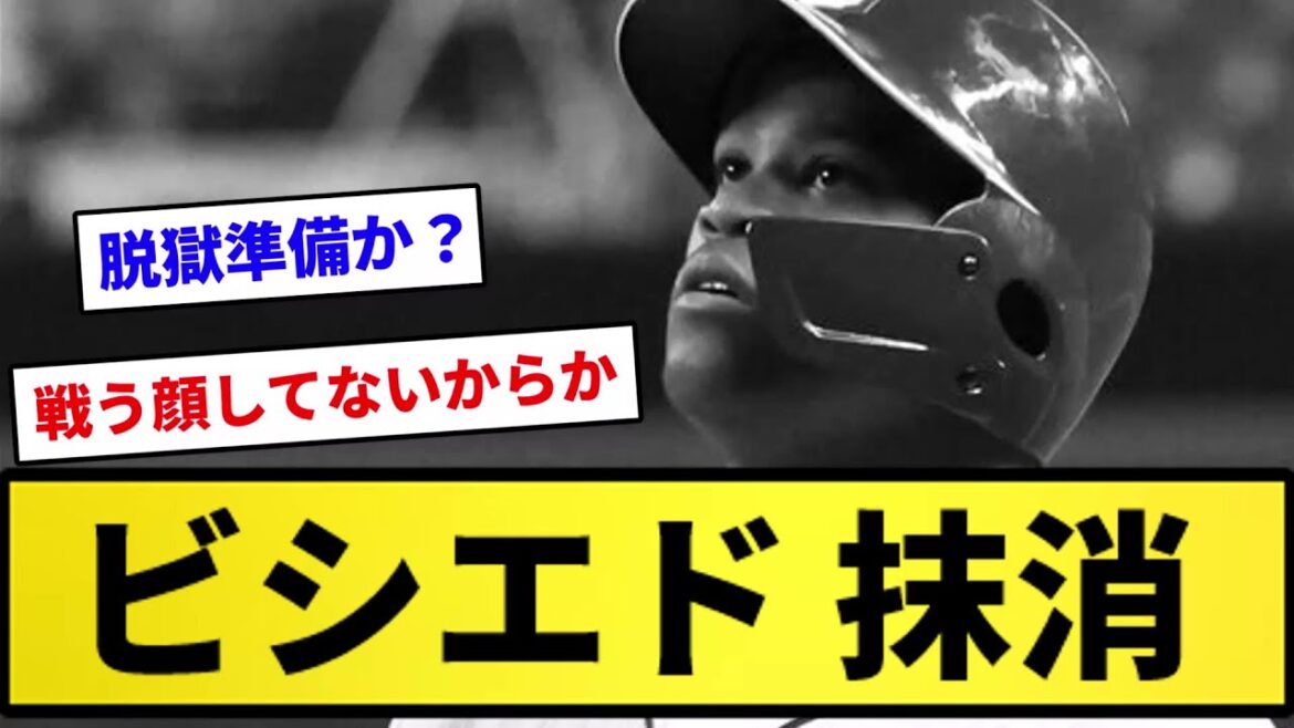【素晴らしいお笑い】ビシエド 登録抹消...【反応集】【プロ野球反応集】【2chスレ】【1分動画】【5chスレ】